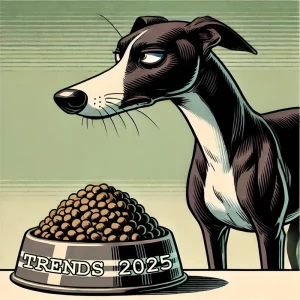 Chani der Whippet will keine Trends mehr