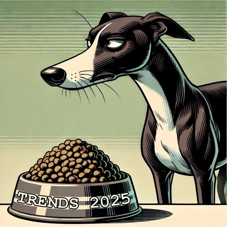 Chani der Whippet will keine Trends mehr