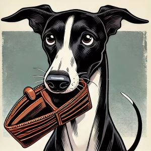 Chani der Whippet hat wegen einer billigen Website ihr Geld verloren